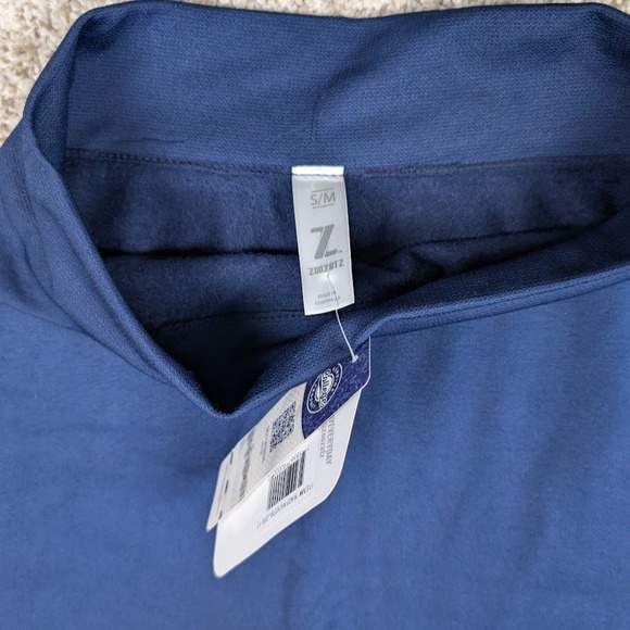 ZooZatz Leggings Notre Dame Fighting Irish ND Gold Logo Athletic Yoga S/M - Picture 4 of 9